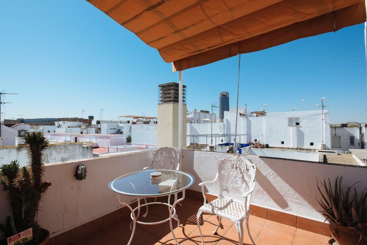 Cozy Attic With Terrace- 1Bd 1Bth- San Vicente Apartment Севиля Екстериор снимка